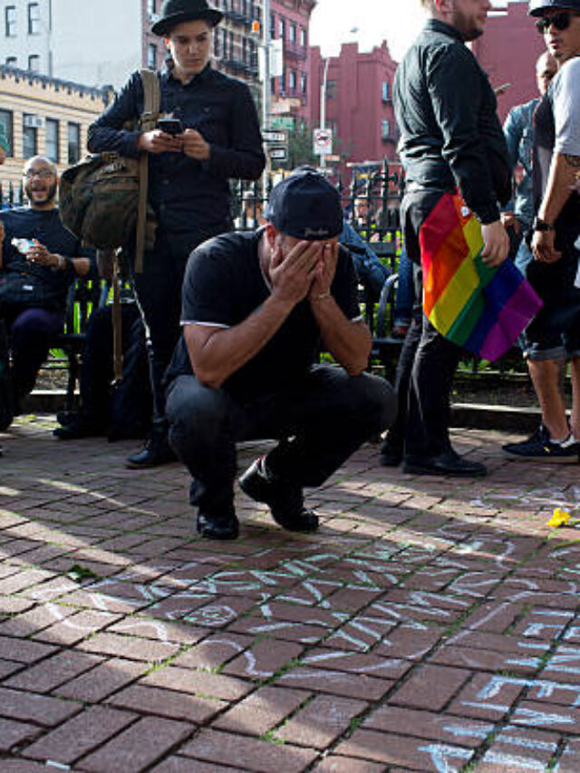 LGBTQ community is in deep mourning